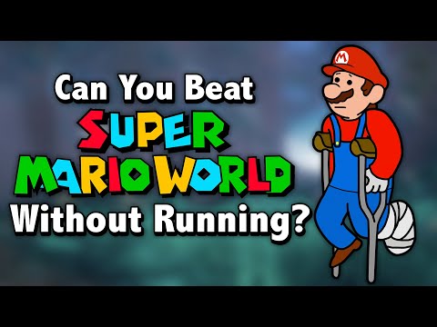 Can You Beat Super Mario World Without Running?