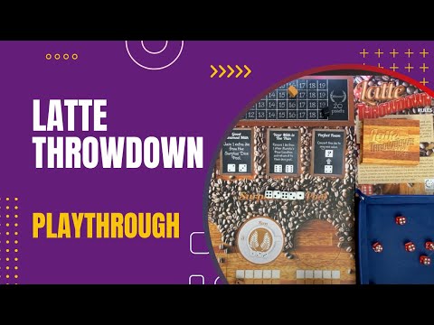Latte Throwdown Solo Playthrough and Tutorial | DaniCha