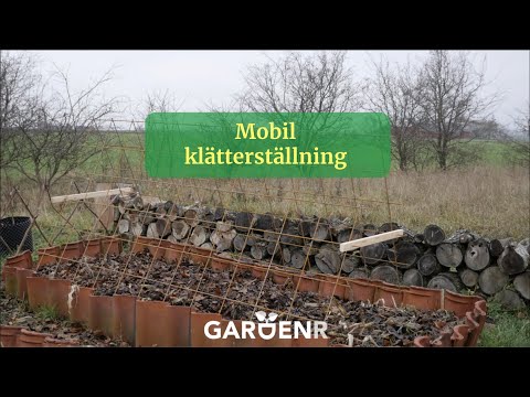 Mobil klätterställning - Trädgårdshacks med GardenR