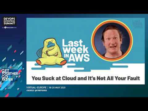 You Suck at Cloud and It's [Not] All Your Fault - Corey Quinn