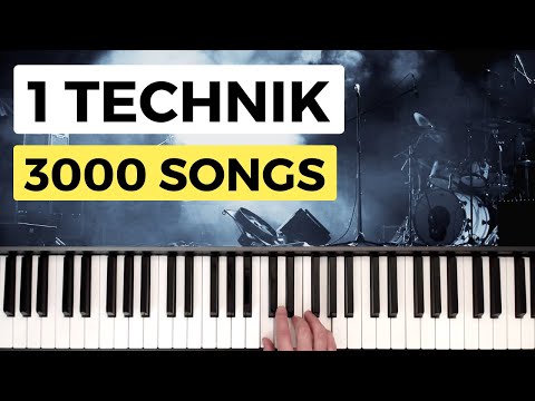 Tausende Songs OHNE NOTEN spielen - mit DIESER Technik (nur 4 Akkorde)