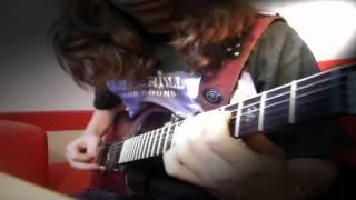 HAMMERFALL - TEMPLARS OF STEEL GUITAR COVER WITH SOLO