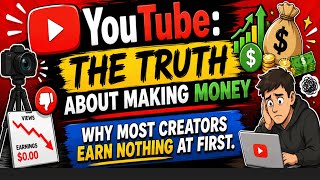YouTube The Truth About Making Money — Why Most Creators Earn Nothing at First