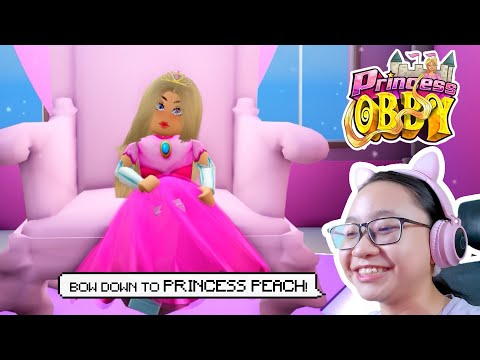 Princess Obby in Roblox - I made Princess Peach!!!