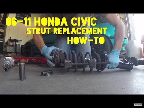 How to Replace Struts Shocks on 2006-2011 Civic