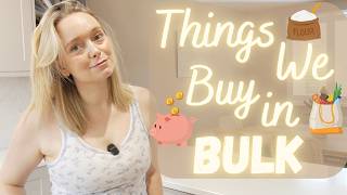 What we buy in BULK to save money & live a healthier life as a family of 6 living on 1 income!