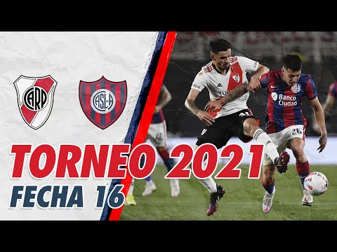LPF Torneo 2021 - Fecha 16: River Plate 3 San Lorenzo 1
