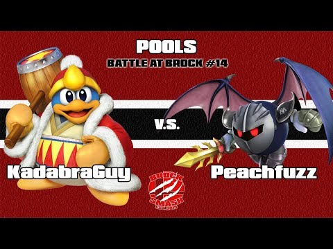 B@B14 - KadabraGuy (KingDedede) Vs. Peachfuzz (MetaKnight) - Pools