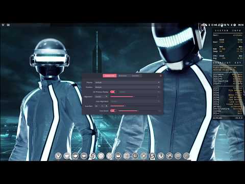 ArchLabs : 127 how to autostart plank, change settings and set or get more themes