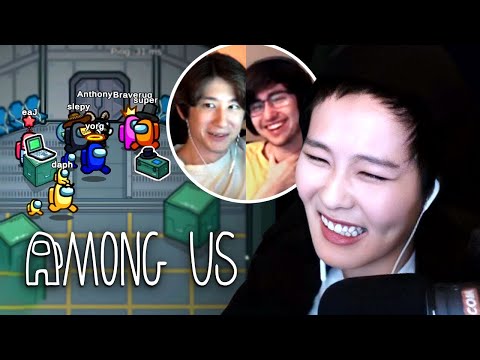 39daph Plays Among Us w/ Aceu, Supertf, Sleepy & more