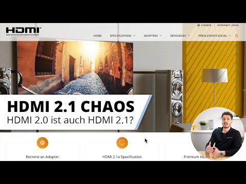 What advantages does the new HDMI 2.1 interface offer?