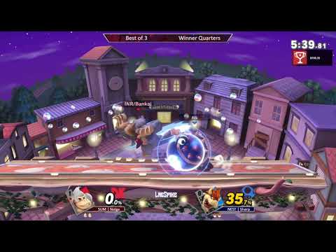 Lagspike 33 - Winners Quarters - NEST | Sharp (Bowser) vs SUM | Nalga (Donkey Kong)