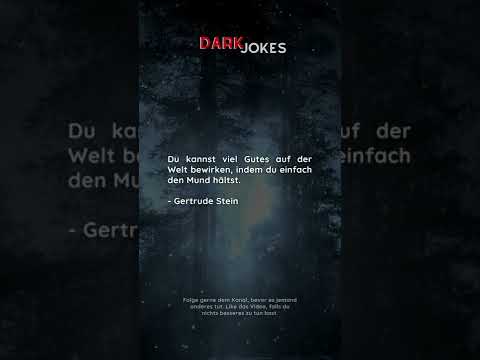 Dark Jokes #66: Böse Witze, schlechte Jokes, schwarzer Humor & Satire