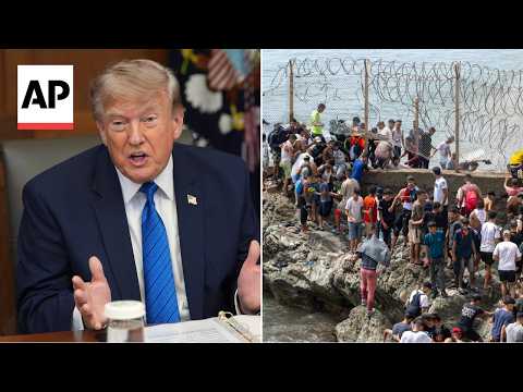 Video Thumbnail: Trump says US 'will be invaded' like Spain if Republicans don't win midterms