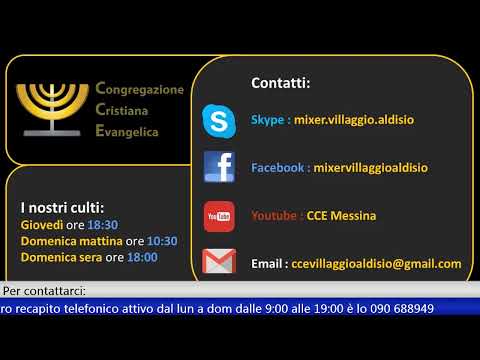 2020-07-16 Culto Giovedì  - Fr Mondello - Fr Frusteri - Giovanni cap 15 vers 12