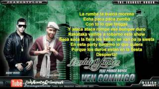 Daddy Yankee Ft Prince Royce - Ven Conmigo con Letra HD Reggaeton 2011 Nuevo