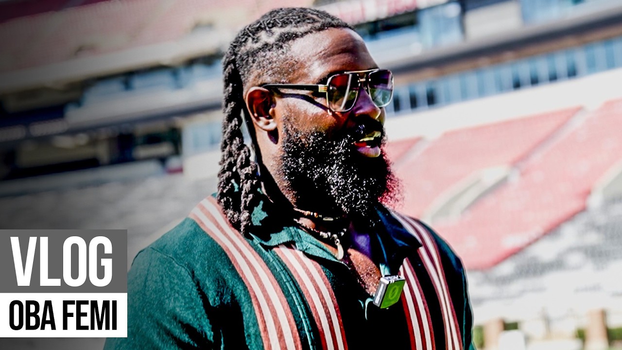 Oba Femi returns to the University of Alabama: WWE Vlog