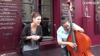 Zaz à Montmartre Les passants Music