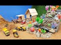 Making Horse Cart And Waterfall For Mini Trucks