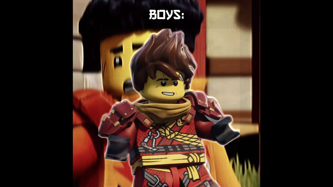 Boys vs. Men | Ninjago male characters edit | Ninjago edit | Kai, Jay, Cole, Zane