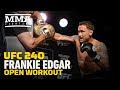 UFC 240: Frankie Edgar Open Workout Highlights - MMA Fighting