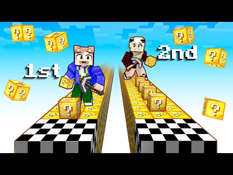 EPICSTUN VS. KATHA IM LUCKY BLOCK RENNEN!