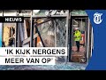 Ravage bij Albert Heijn na ramkraak: ‘Het is schandalig!’