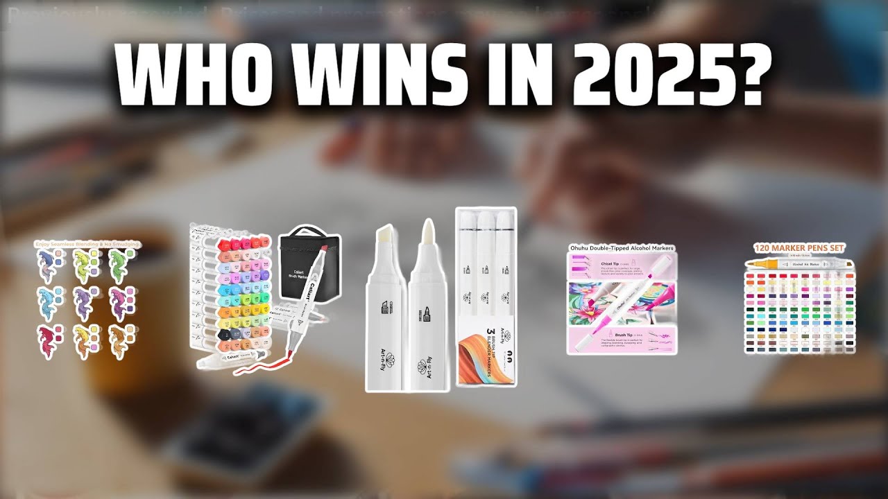 The Top 5 Best Alcohol Markers in 2025 - Must Watch Before Buying!
