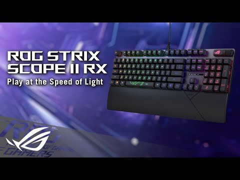 ROG Strix Scope II RX | Play at the Speed of Light | ROG