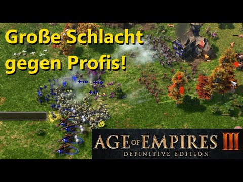 Spannende Kämpfe vs. Profis! 2vs2 | Age of Empires III: DE #89 [Deutsch]