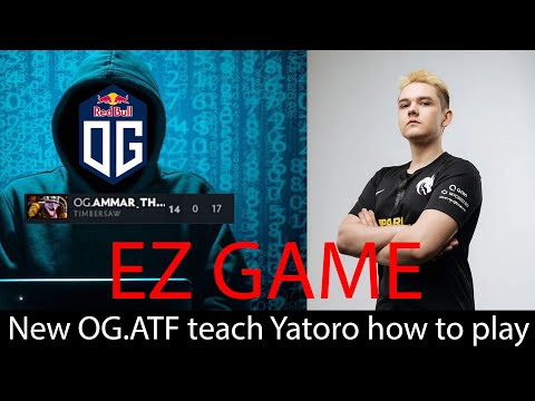 New OG.ATF Timbersaw teaches  Team spirit YATORO juggernaut how to play