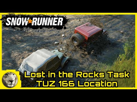 Snowrunner Lost in the Rocks Task - TUZ 166 Location and YAR 87 Test Drive