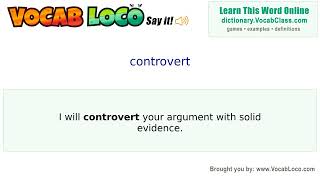 Video thumbnail for controvert