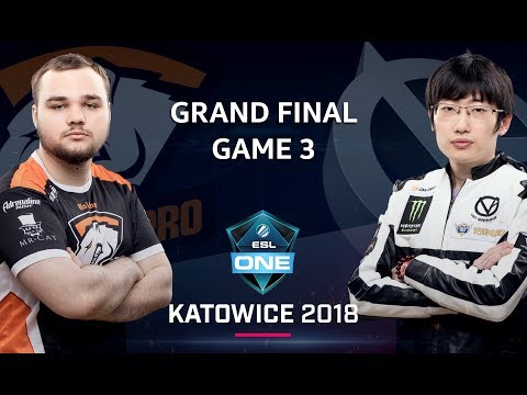 Dota 2 - Virtus.pro vs. ViCi Gaming - GRAND FINAL - Game 3 - ESL One Katowice Major 2018