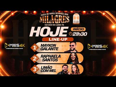 FESTA DE NOSSA SENHORA DOS MILAGRES 2026 – SÃO JOÃO DO CARIRI/PB