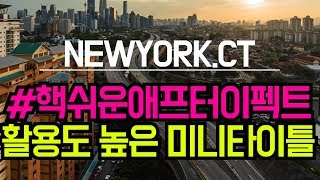 #핵쉬운애프터이펙트 활용도 높은 미니타이틀 만들어보쟈~ (After effects mini title, simple intro with Animator)