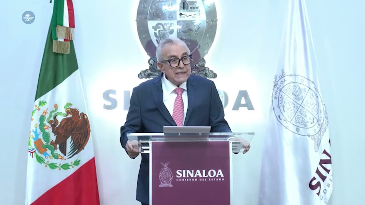 Rubén Rocha Moya deja la gubernatura tras acusaciones de narcotráfico || ÚLTIMA HORA