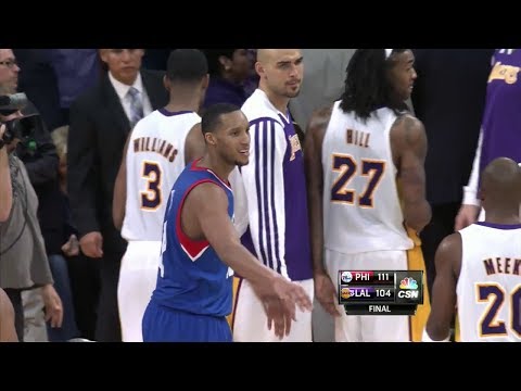 Evan Turner Full Highlights at Lakers (2013.12.29) - 22 Pts, 6 Assists, Sick Dunk!