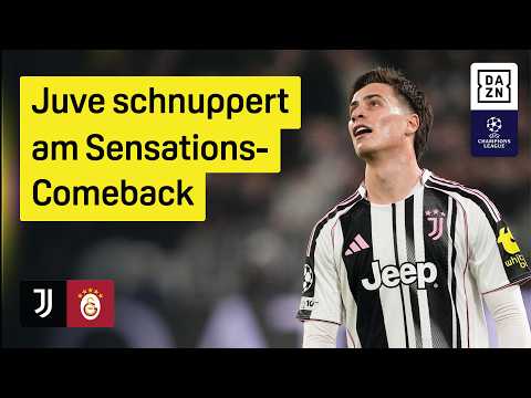 Juventus - Galatasaray | Playoffs | UEFA Champions League | DAZN Highlights