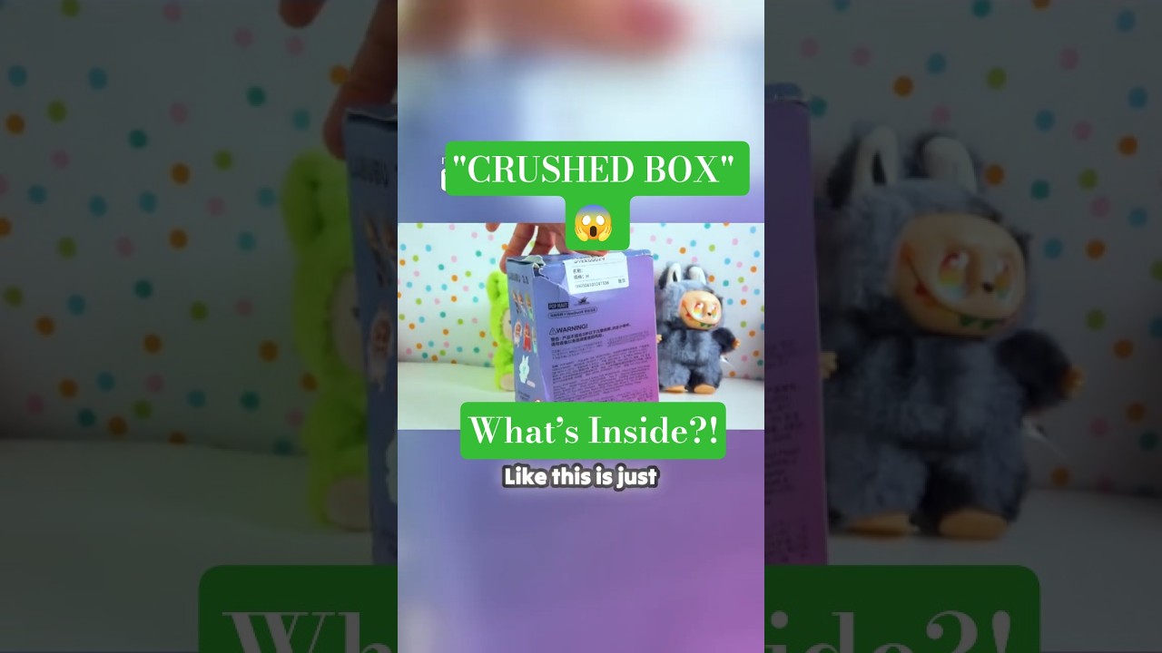Crushed Box Alert! Unboxing My New LeFouFou Toy!