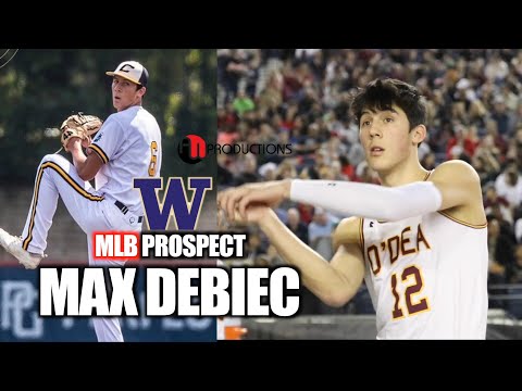 Max Debiec 6'7 UW Commit | MLB Prospect can HOOP! '21 OFFICIAL Junior Yr.