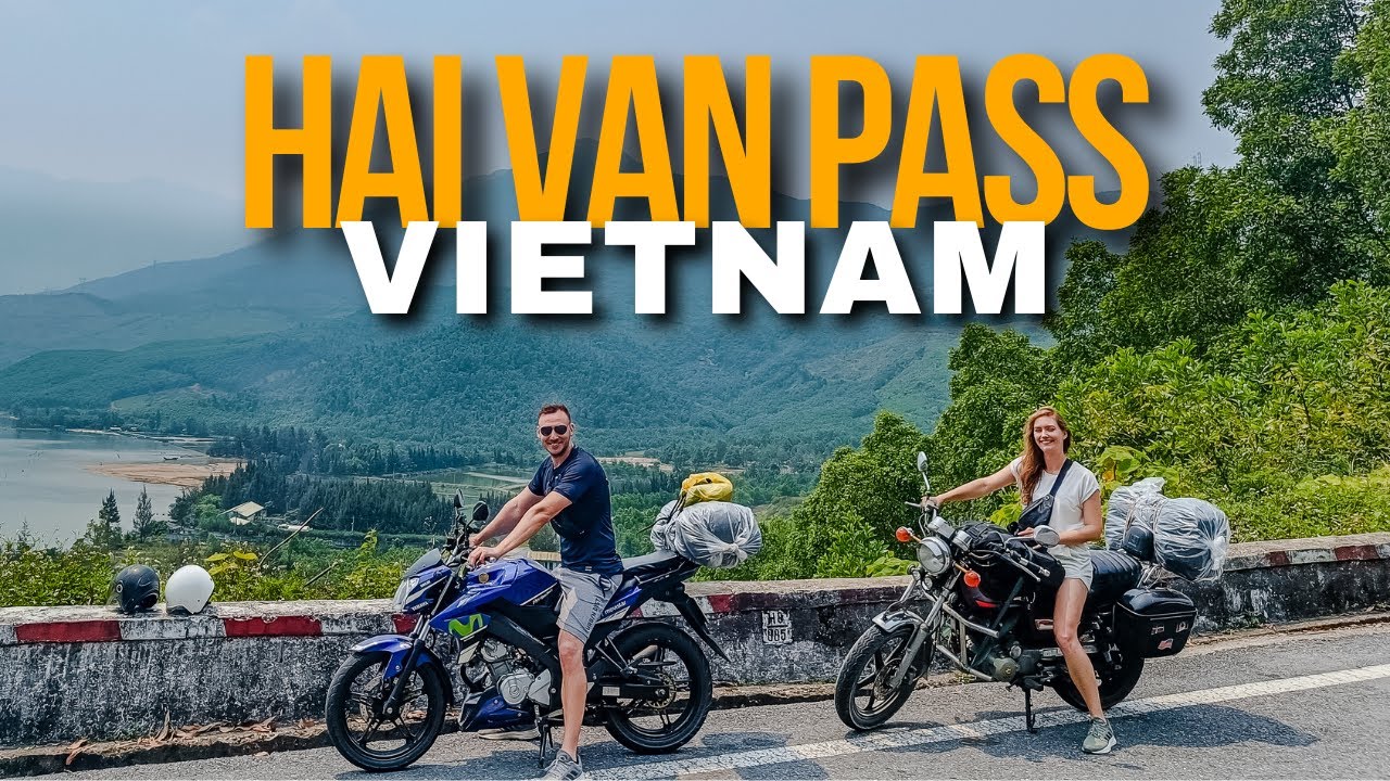 Visitors embrace the adventure of biking along Hai Van Pass, soaking in the stunning views at every turn.
