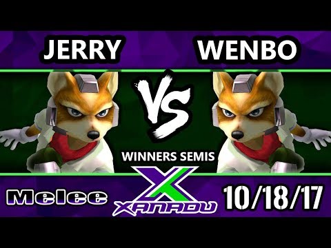 S@X 224 Melee - Jerry (Fox) Vs. Wenbo (Fox, Falco) - Smash Melee Winners Semis - SSBM