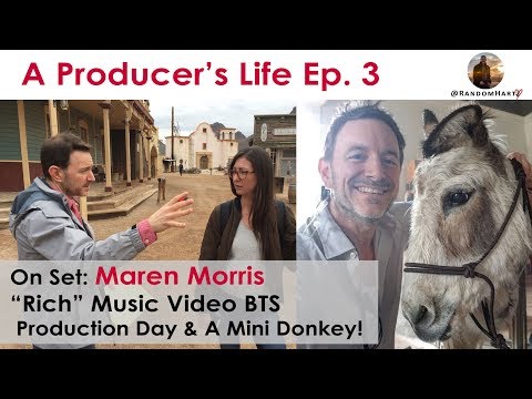 Maren Morris "Rich" Music Video ON SET BTS Part 3: Filming on location [A Producers Life Ep. 3]