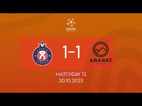IDBank Premier League. Matchday 12. FC Pyunik - FC Ararat-Armenia (20.10.2023)