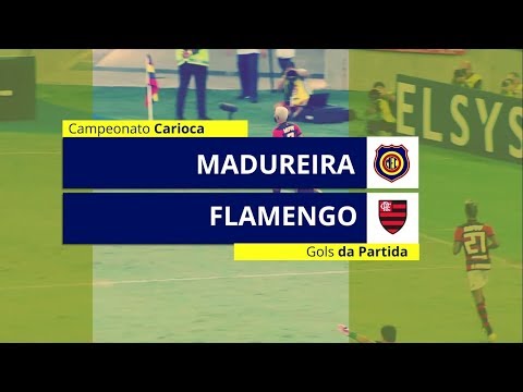 GOLS MADUREIRA 0 X 2 FLAMENGO - CARIOCA - 19/03/2019