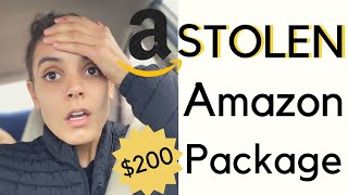 STOLEN Amazon Package + $200 Refund | 2019