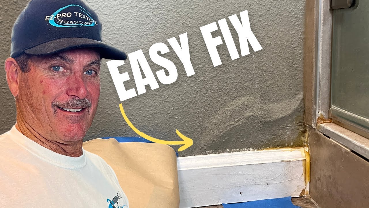 How To Repair Water Damaged Drywall (Easy DIY)