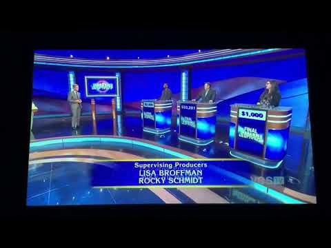 Jeopardy, short end credits - Alan Johnson Day 2 (2/19/21)