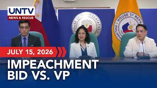 House Prosecution Team Press Briefing I July 15, 2026